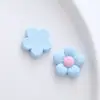 Nova Cor Macaron Flor de Cinco Pétalas diy Cola de Creme Capa de Celular Grampo de Cabelo Infantil Sapatos e Chapéus Decoração de Beleza Material