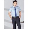 Camisa masculina e feminina mesmo estilo manga curta moda verão 2019 nova slim fit roupa de trabalho formal de negócios ol camisa profissional