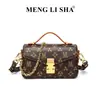 Bolso Pequeño Cuadrado Nuevo con Relieve de Diseño Original de Nicho, Bolso de Hombro, Bolso Cruzado Simple de Gran Capacidad, Bolso de Mano para Mujer