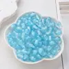 Corazón de Azúcar Hermoso Dorado Brillo Fino Resina Cuentas Redondas Cuentas Sueltas Pulsera DIY Hecha a Mano Material para Pulsera Accesorios de Bisutería