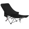 Cadeira de Lua Dobrável para Exterior Elevada com Apoio para as Pernas Ajustável em Três Velocidades Cadeira Lounge para Acampamento ao Ar Livre, Piquenique, Pesca, Praia e Cadeira para Pausa para Almoço