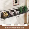 Cesta de almacenamiento para cebolla, jengibre y ajo para la cocina, cesta de almacenamiento de pared para ajo, jengibre y otras especias, solución de almacenamiento de pared