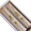 Pulsera de Jade Natural estilo antiguo para mujer súper etérea estilo chino calabaza Fu Lu pulsera de salud chapada en 18K hebilla de seguridad para mujer