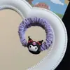 Lindos Accesorios para el Cabello Sanrio Perro Yugui Anillo para el Cabello de Intestino Colorido Titular de Dibujos Animados Dulce Goma para el Cabello Kulomiza Adorno para la Cabeza de Tendón
