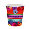 Conjunto de Louça Descartável para Festa de Carnaval Mexicano de Novo Produto Transfronteiriço Suprimentos de Festa Pratos de Papel Descartáveis