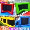 Muro de paintball inflable de pared alta, búnker de obstáculos CS, barrera antiataques, búnker de campo de tiro al aire libre, muro de valla de campo de batalla