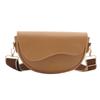 Bolsa de sillín para viajero de gran capacidad con textura moldeadora, moda moderna, simple y con personalidad, bolso bandolera para mujer