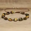 Pulsera de Cuentas Verdes Dongling Naturales Irregulares Joyería Ins Europea y Americana Pulsera de Moda Simple de Alta Calidad Transfronteriza