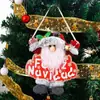 Colgantes de Tela Navideños, Muñecos Navideños, Colgantes Pequeños, Colgantes para Árbol de Navidad, Decoraciones, Colección de Colgantes Pequeños para Regalo
