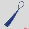 Accesorios para el Cabello con Flecos de Borla, Marcadores de Libros de Bola de Borla, Abanicos Pequeños de Ropa 100% Seda/95% Seda, y Decoraciones Colgantes