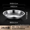 Acero Inoxidable 304 Cuenco Profundo Engrosado para Sopa Cuenco para Hogar Cuenco para Sopa Cuenco para Fideos Plato Plato para Fruta Venta Caliente Transfronteriza