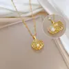 Collar de Perlas de Concha Cadena Dorada para Clavícula Cadena Cruzada para Mujer