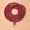Atacado Sandália de Sangue Sândalo Africano Folha Pequena Sândalo Vermelho Contas Budistas, Vários Estilos e Especificações, Pulseiras Estilo Étnico, Contas de Rosário