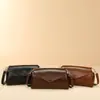 Bolso de Hombro Retro de Comercio Exterior Nuevo, Elegante y Versátil, Bolso Cruzado de Gran Capacidad, Bolso de Cuero Suave Simple Casual para Viajes Diarios para Mujeres