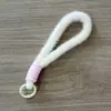 Lanyard de Muñeco de Peluche Colorido para Teléfono, Correa Corta para Muñeca, Llavero para Funda de Teléfono, Correa Antiperdida, Accesorio para Bolso