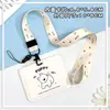 Porta-Cartão Horizontal Divertido de Filhote de Cachorro Cartão de Refeição Estudantil do Campus Cartão de Acesso Bolsa Capa Protetora para Cartão de Retirada de Criança Pequena e Idoso