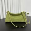 Diseño Nicho Francés Estilo Minimalista Piel de Vaca Bolso de Hombro Bajo el Brazo para Desplazamientos Simple Moda Versátil Bolso Baguette de Moda para Mujer