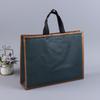 Bolsas de tela no tejidas al por mayor, bolsas de tela no tejidas personalizadas, bolsas de tela para tiendas de ropa, bolsas de compras publicitarias con película de prensado en caliente.