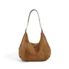 Nuevo Bolso de Hombro Único, Bolso Tote de Gran Capacidad para el Trabajo, Bolso de Silla de Montar de Media Luna de Lujo Ligero, Nueva Colección Otoño/Invierno 2026
