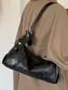 Bolsa de gran capacidad Shuai Mi Jia otoño 2026 nuevo nicho retro bandolera cruzada para clase y desplazamientos bolsa tipo empanadilla