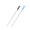 Fábrica en stock al por mayor 1.0mm metal pequeño Gao Shi recambios de bolígrafo de tinta pueden ser reemplazados por recambios de aceite para producción de muestras
