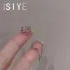 Aretes de borlas estilo Hong Kong retro para mujer, nicho de Instagram, simples y sofisticados, con diamantes, ear cuffs sin perforación, clips para cartílago, pendientes