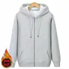 Jaqueta Moletom com Capuz Personalizada Solta Moderna Cor Sólida Jaqueta Cardigan Masculina Primavera e Outono Novo Estilo Hong Kong Roupa Casual