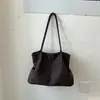 Bolsa Tote Xadrez Retrô Feminina Grande Capacidade Bolsa de Trabalho para o Dia a Dia Bolsa de Ombro Único Nova Moda 2026 Bolsa Diária para Estudante