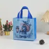 Bolsa de regalo navideña del fabricante, bolsa de mano para regalos de fiesta, bolsa tridimensional laminada, bolsa de regalo navideña impermeable