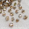 On-line celebridade Maillard pilha diamante unhas acessórios Super Flash pilha Diamante champanhe cor torto coração gordo quadrado travesseiro broca de unhas acessórios