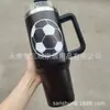 Taza Térmica Serie Béisbol 40 oz Acero Inoxidable 304 Asa con Popote para Coche Protección Frío Taza de Hielo