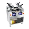 Máquina Inteligente de Cocina Semikron Robot de Cocina Totalmente Automático Multicabezal Comercial Máquina Mágica para Llevar Máquina de Arroz Frito Olla de Cocina