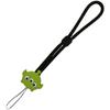 Cordão de celular fofo de desenho animado, corda curta de nylon com pingente resistente a quedas, enfeites de corrente de celular, corda de mão ajustável
