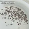 Rhinestones de Circonia Rojo Rosa para Uñas, Rhinestones de Circonia Rojos Biselados Deslumbrantes Famosos en Internet, Mini Rhinestones Pequeños, Rhinestones para Uñas con Forma de Marquise