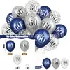 Conjunto de balões decorativos de festa com estampa de número de aniversário mais vendido internacional para decoração de cerimônia de 18º aniversário Balões