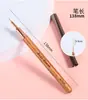 Nuevo Bolígrafo Liner para Nail Art con Mango de Sándalo, Bolígrafo Liner de Tubo de Aguja Ultrafina, Bolígrafo para Pintar Flores a Color, Bolígrafo para Delinear, Directo del Fabricante
