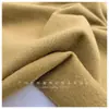 Algodón cachemir lijado 280g algodón de bastidor elástico canalé 1*1 algodón cardado cálido base tejido de punto