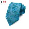 Suministro Listo 2025 Nuevo Pañuelo de Poliéster para Hombre Flor Grande Corbata Moderna Corbata para Traje de Hombre
