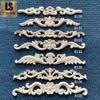 Talla de madera Dongyang tallada en madera maciza china y europea, apliques para muebles, decoración de puertas de gabinetes, fondo de flores, pared, techo, esquina, puerta de madera con flores