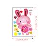 Pegatina Decorativa para Inodoro Serie M1 Tigre Cerdo Lindo Dibujo Animado Pegatina de Pared Impermeable