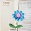 Venta al por mayor Transfronteriza Hilo Tejido a Mano Girasoles Flores Artificiales Regalos del Día de San Valentín Decoración del Hogar
