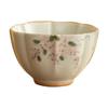 Mesa de Hielo Mimbre en Polvo Pintado a Mano Flor Taza Maestra Cerámica Color Bajo Esmalte Taza de Té para el Hogar Juego de Té para Mujeres Taza Begonia Nuevo Estilo Chino