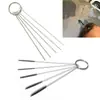 Conjunto de Ferramentas de Limpeza de Pistola de Pintura Prontas do Fabricante, Escova, Agulha, Raspador, Venda Quente Transfronteiriça, Bico Anticorrosivo