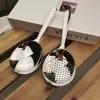 Cuchara de servir de acero inoxidable para uso doméstico, cuchara grande de comedor engrosada, cuchara de servir de cocina, cuchara grande para arroz, cuchara coladora, cuchara comunitaria