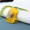 Cadena de suéter Po de seda verde modelo de 10 yuan puesto de suministro exposición venta rápida modo perezoso para enviar grabación cadena de suéter