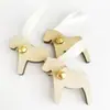 Enfeite Cavalo de Balanço de Madeira Estilo Nórdico Decoração Criativa Pingente Mini Cavalo Decoração de Árvore de Natal Sino Cavalo Feito à Mão