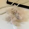 Scrunchie Fofo de Fita de Malha Nova Tendência Laço de Cabelo Doce de Bolinhas para Adicionar Volume Corda de Cabelo para Rabo de Cavalo Acessório de Cabelo