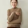 Baicai Veludo Outono/Inverno Novo Gola Meia-Alta Tricô de Caxemira Suéter Casual Solto Camada Base Roupa Íntima Roupa Externa Suéter