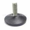 Pie de plástico redondo m6m8m10, pie ajustable de plástico para muebles, pie ajustable, pie de ajuste horizontal, fabricantes de pies