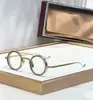Rigon Moda Europea y Americana Nuevo Metal Marco Redondo Pequeño Punk Marco Liso Personalizado Retro Jmm Marco de Lentes Ópticos